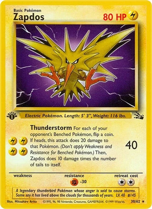 Zapdos — Fossil