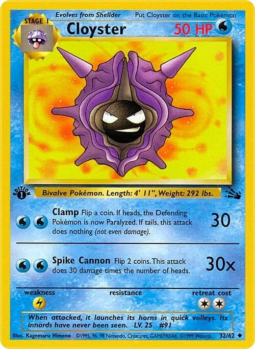 Cloyster — Fossil