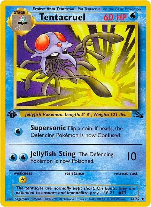 Tentacruel — Fossil