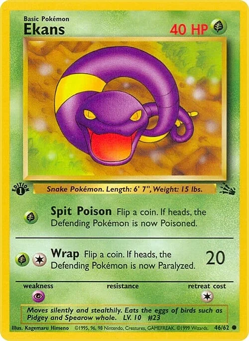 Ekans — Fossil