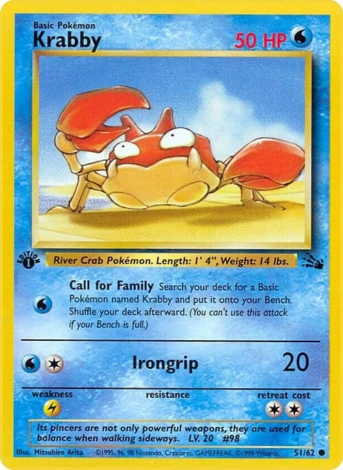 Krabby — Fossil
