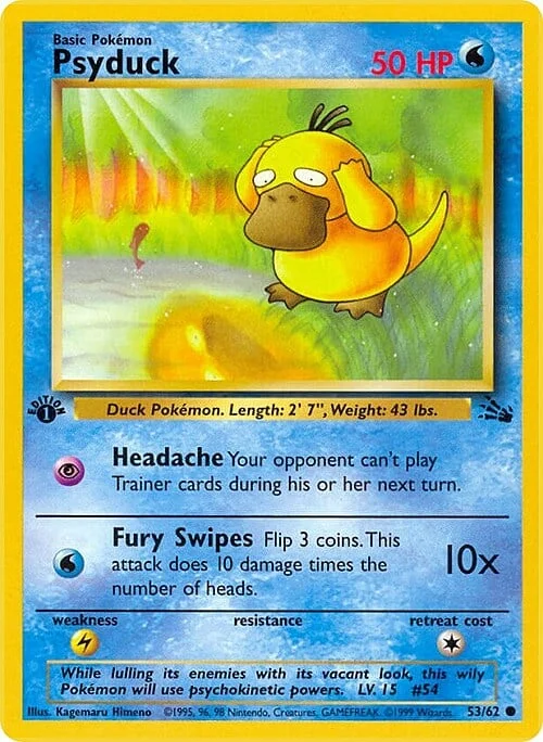 Psyduck — Fossil