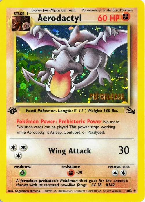 Aerodactyl — Miscellaneous Promos