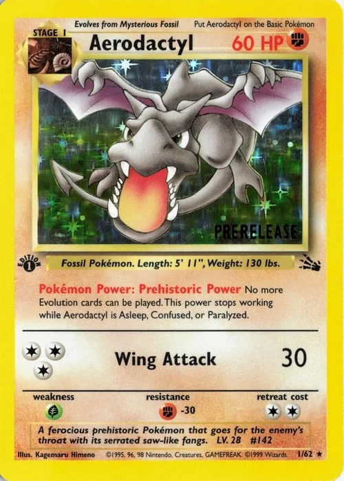 Aerodactyl — Miscellaneous Promos