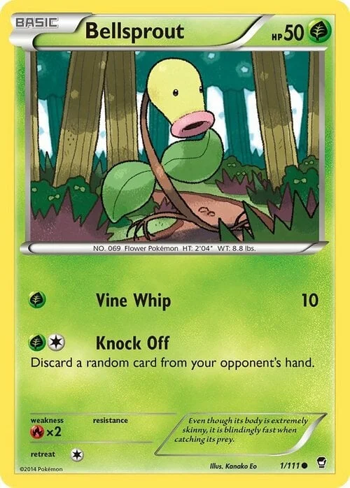 Bellsprout — Furious Fists