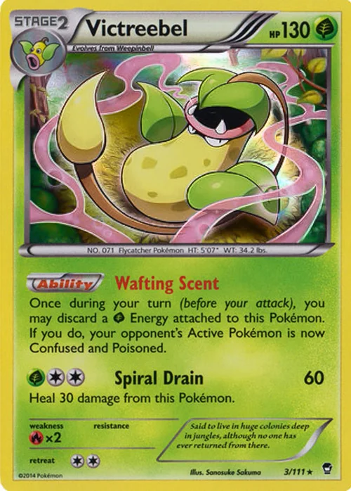 Victreebel — Furious Fists