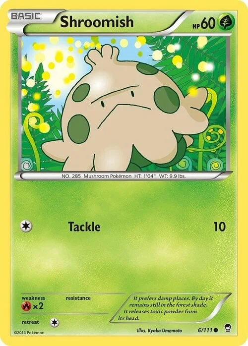 Shroomish — Furious Fists