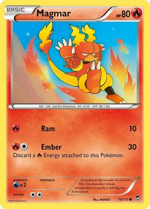 Magmar — Furious Fists