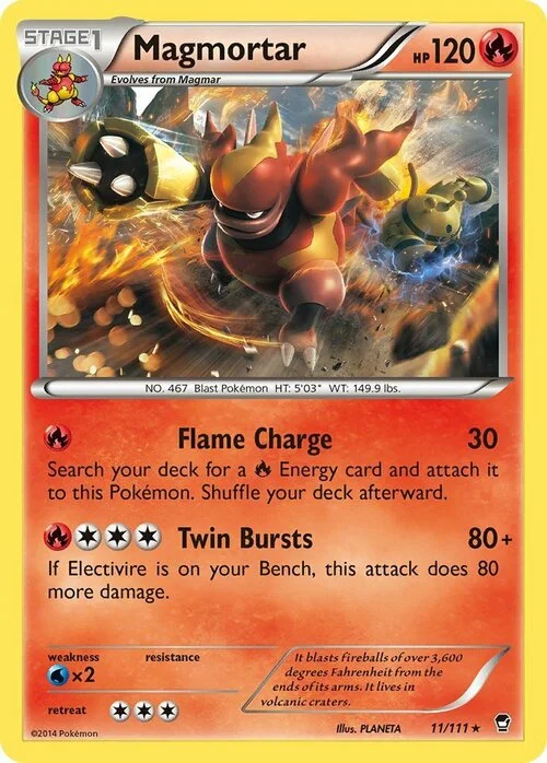 Magmortar — Furious Fists
