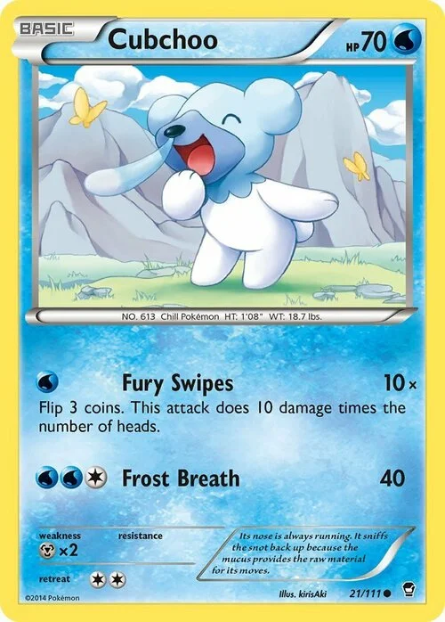 Cubchoo — Furious Fists