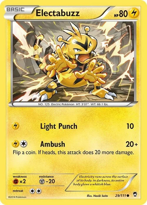Electabuzz — Furious Fists