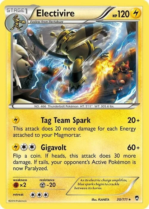 Electivire — Furious Fists