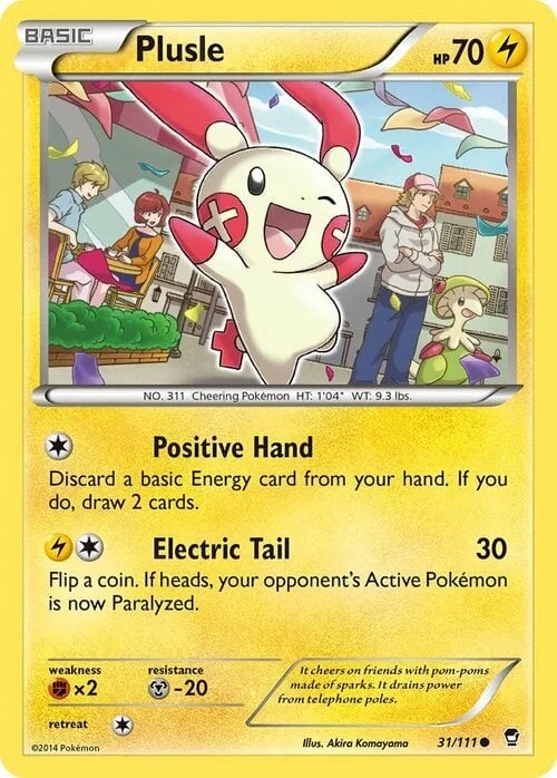 Plusle — Furious Fists
