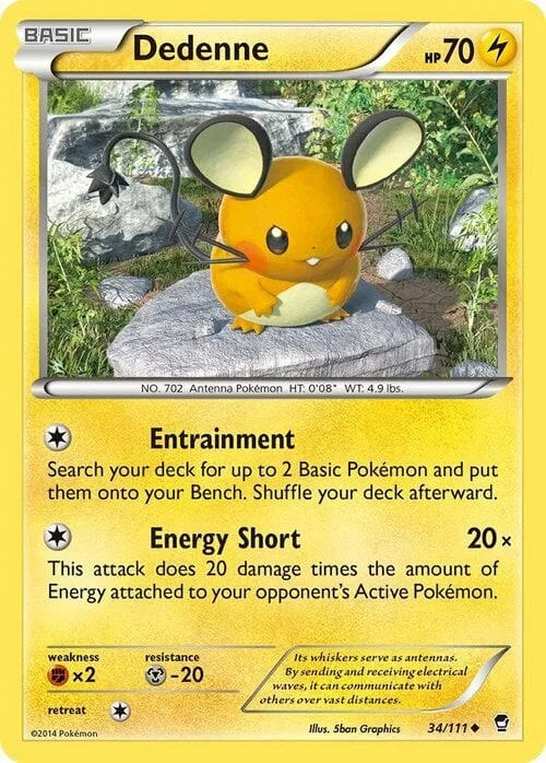 Dedenne — Furious Fists