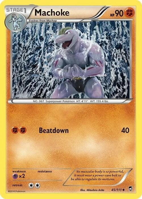 Machoke — Furious Fists