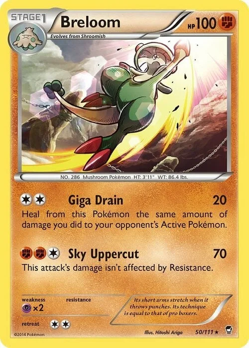 Breloom — Furious Fists
