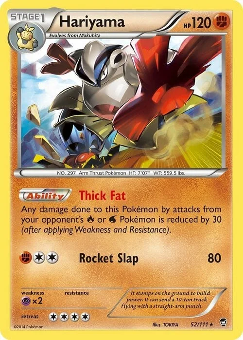 Hariyama — Furious Fists
