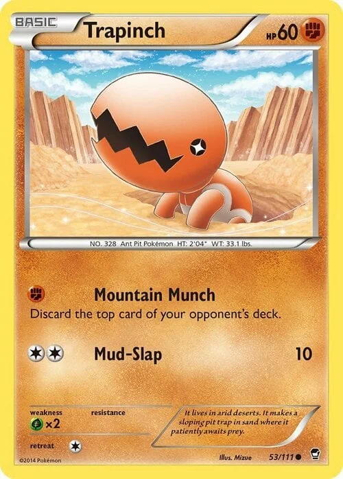 Trapinch — Furious Fists