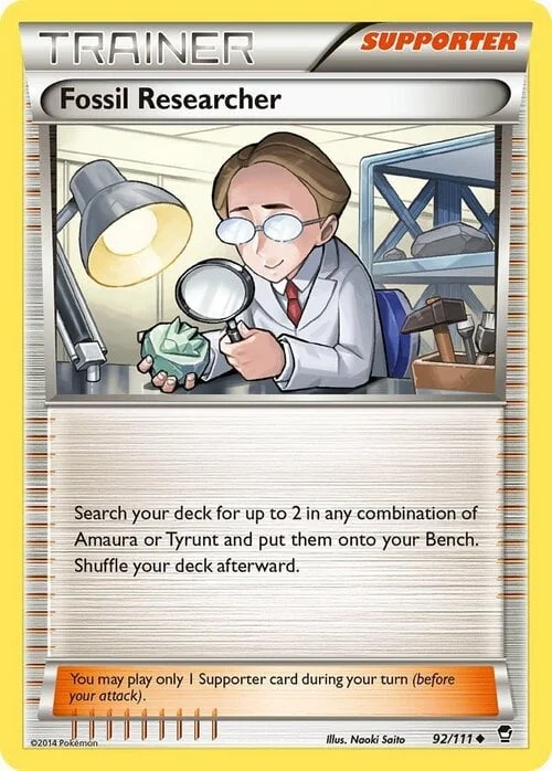 Fossil Researcher — Furious Fists