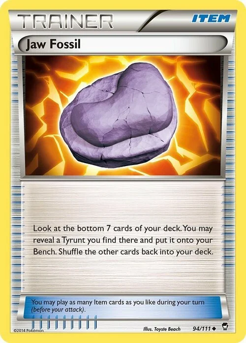 Jaw Fossil — Furious Fists