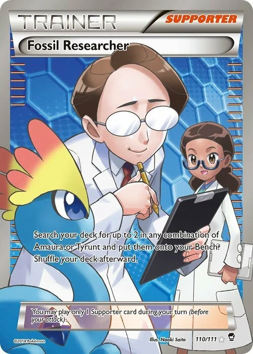 Fossil Researcher — Furious Fists