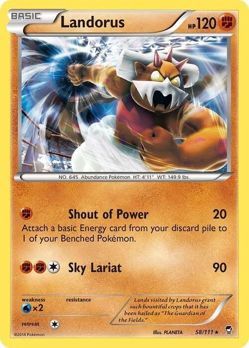 Landorus — Theme Deck & Blisters Exclusives