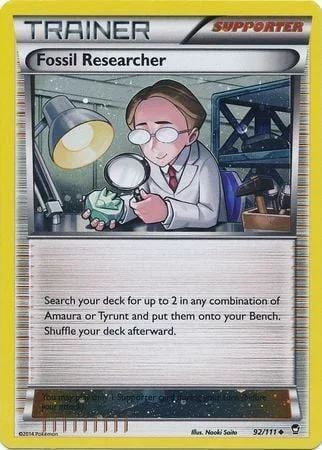 Fossil Researcher — Theme Deck & Blisters Exclusives