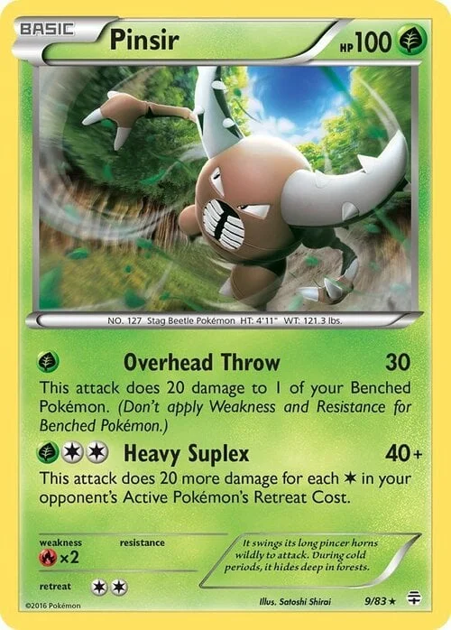 Pinsir — Generations
