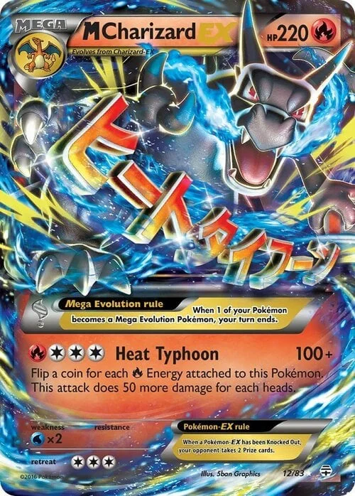 M Charizard ex — Generations