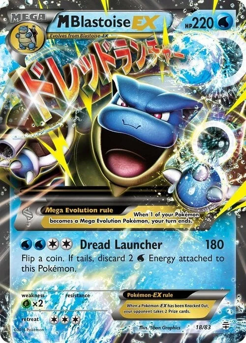 M Blastoise ex — Generations