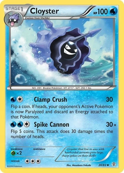 Cloyster — Generations