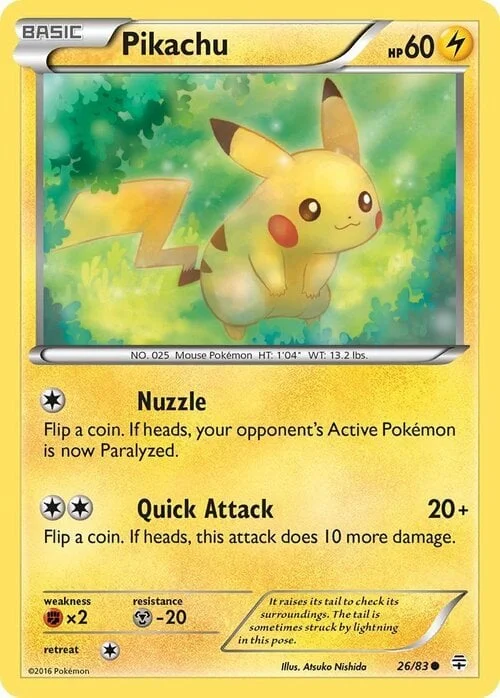 Pikachu — Generations