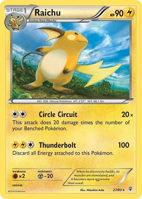 Raichu — Generations