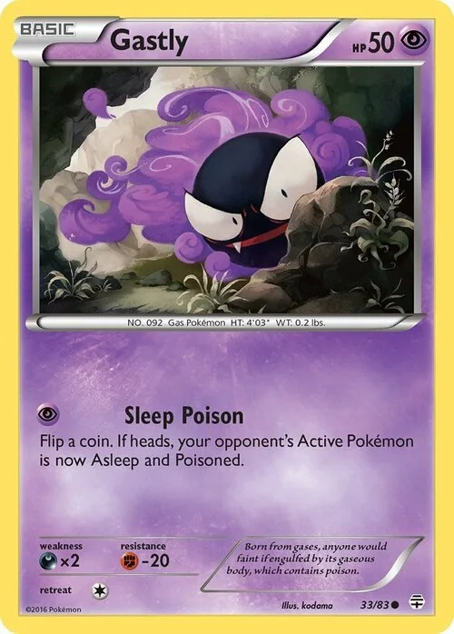 Gastly — Generations