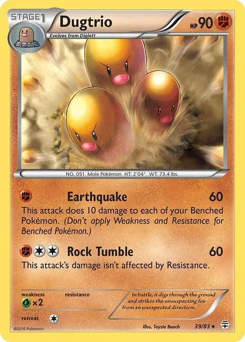 Dugtrio — Generations
