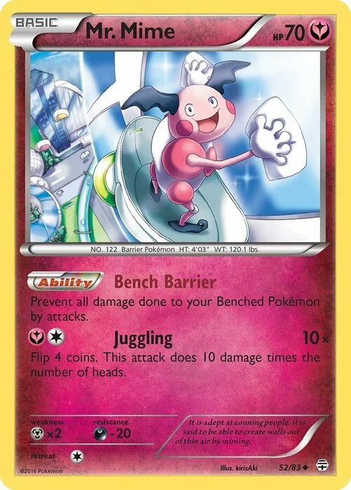 Mr. Mime — Generations