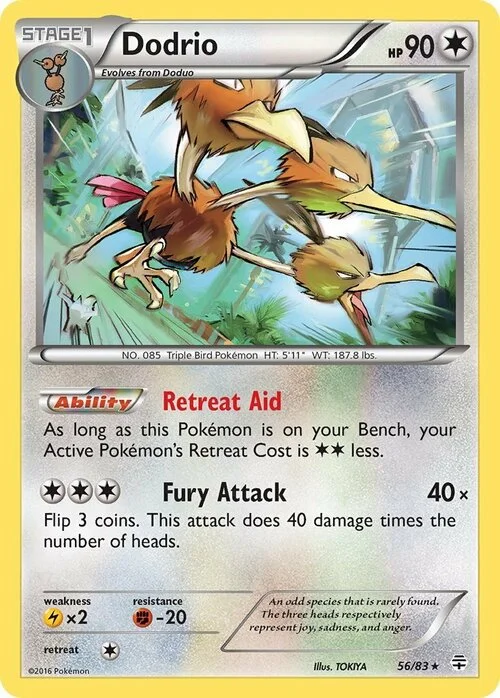 Dodrio — Generations