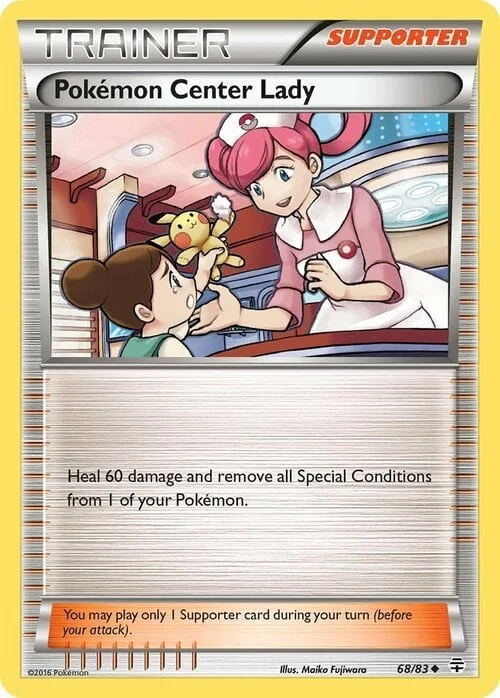 Pokémon Center Lady — Generations