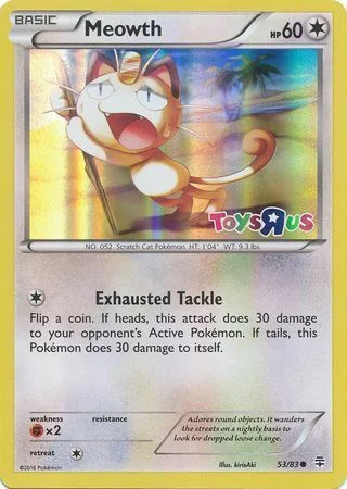 Meowth — Retail Exclusive Promos