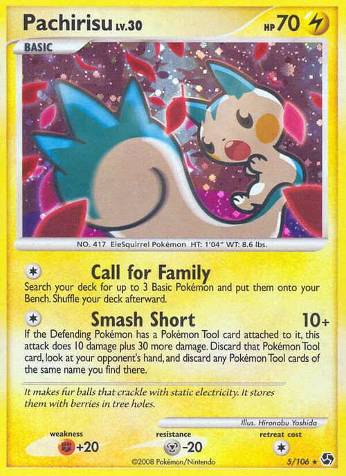 Pachirisu Lv.30 — Great Encounters