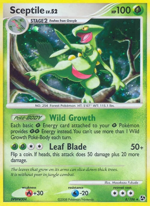 Sceptile Lv.52 — Great Encounters