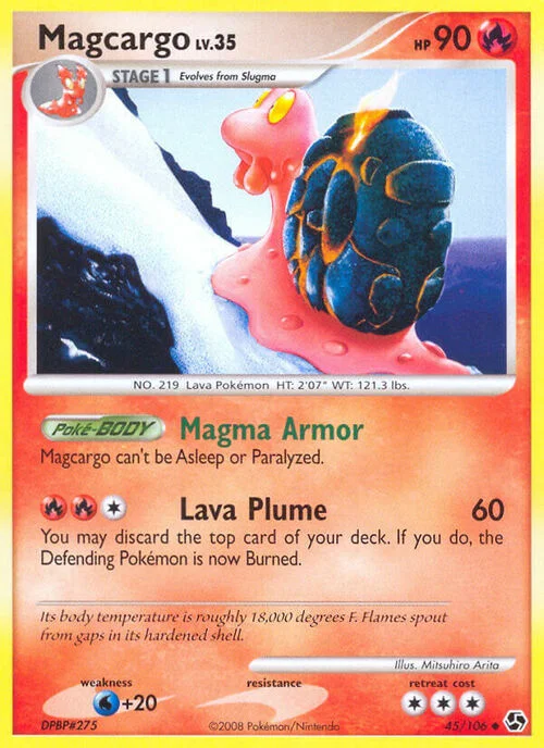 Magcargo Lv.35 — Great Encounters