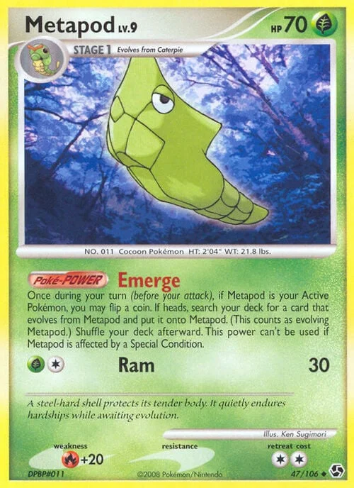 Metapod Lv.9 — Great Encounters