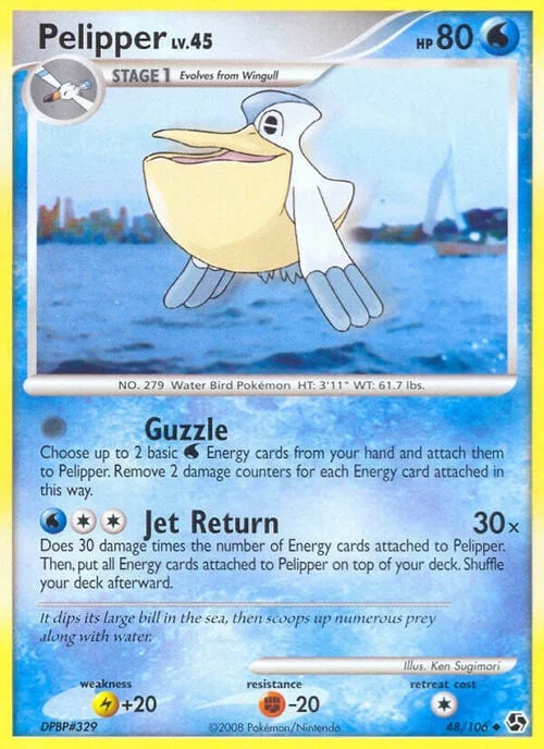 Pelipper Lv.45 — Great Encounters