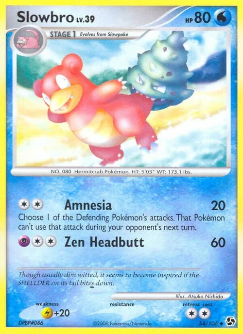 Slowbro Lv.39 — Great Encounters