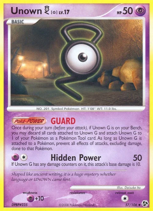 Unown [G] Lv.17 — Great Encounters