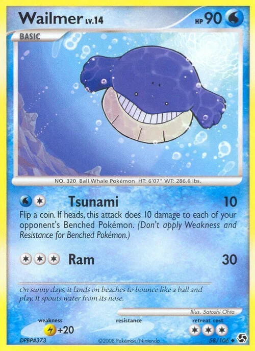 Wailmer Lv.14 — Great Encounters