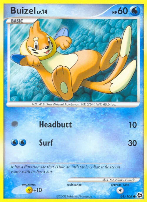 Buizel Lv.14 — Great Encounters