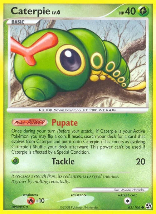 Caterpie Lv.6 — Great Encounters