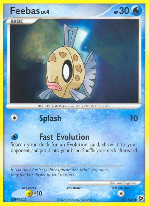 Feebas Lv.4 — Great Encounters